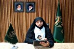 Frau von heute schlagendes Herz des Widerstands