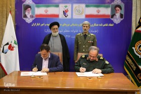 انعقاد تفاهم نامه همکاری  وزارت دفاع و بنیاد شهید