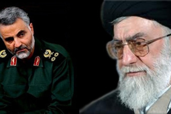 ابراز ارادت سردار سلیمانی به رهبر انقلاب + فیلم