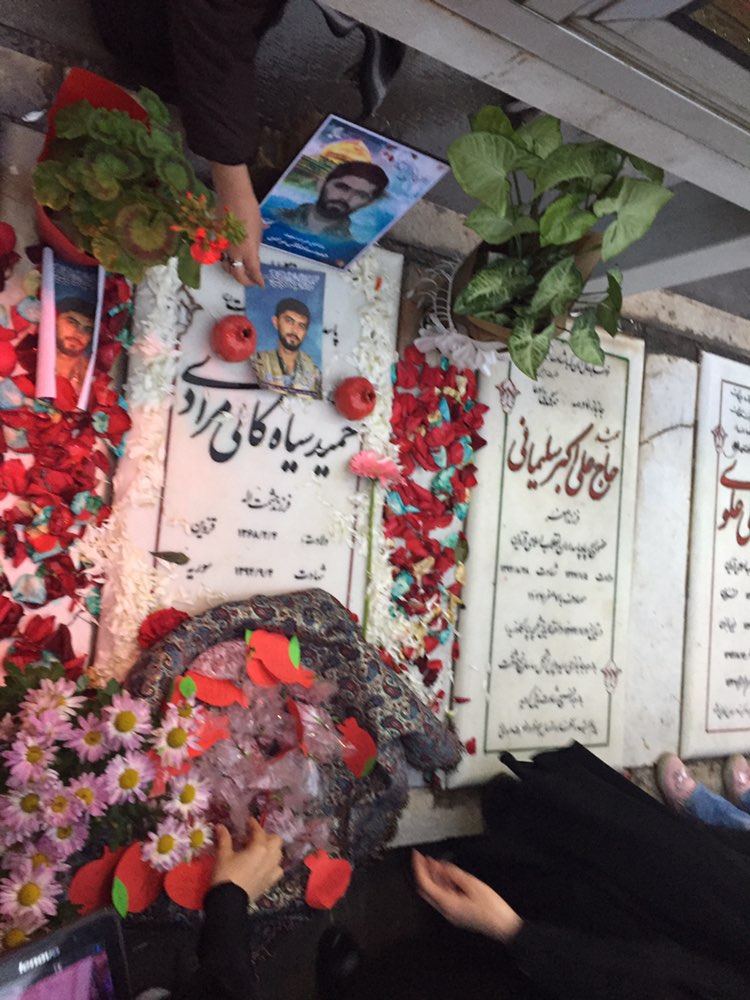 تولد آسمانی شهیدان مدافع حرم قزوین به روایت تصویر و فیلم