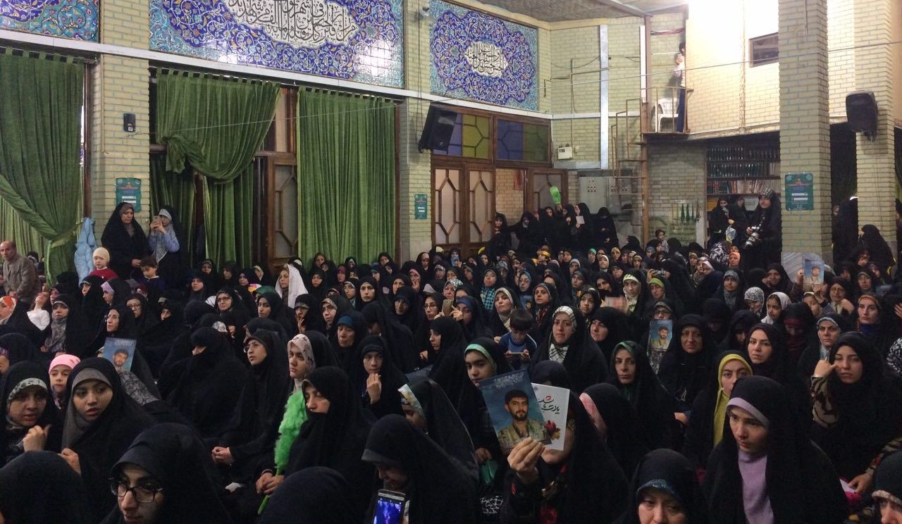 تولد آسمانی شهیدان مدافع حرم قزوین به روایت تصویر و فیلم