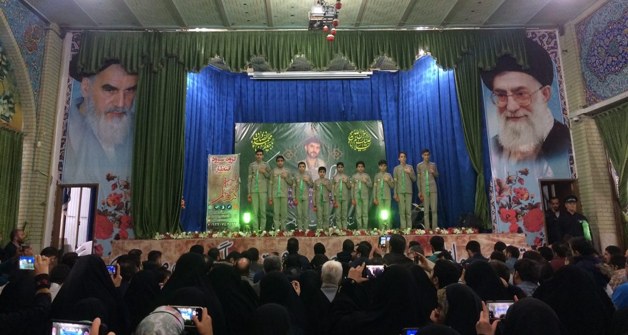 تولد آسمانی شهیدان مدافع حرم قزوین به روایت تصویر و فیلم