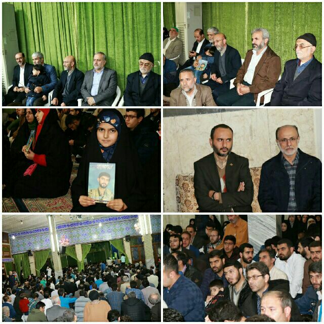 تولد آسمانی شهیدان مدافع حرم قزوین به روایت تصویر و فیلم