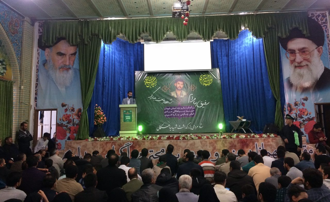 تولد آسمانی شهیدان مدافع حرم قزوین به روایت تصویر و فیلم