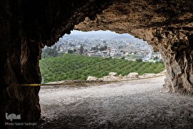 غار سنگ اشکن جهرم