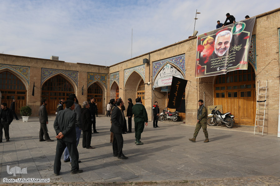 خروش مردم قزوين در محكوميت ترور سردار سليمانی