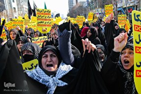 راهپیمایی مردم مشهد در پی شهادت سردار سپهبد شهید قاسم سلیمانی