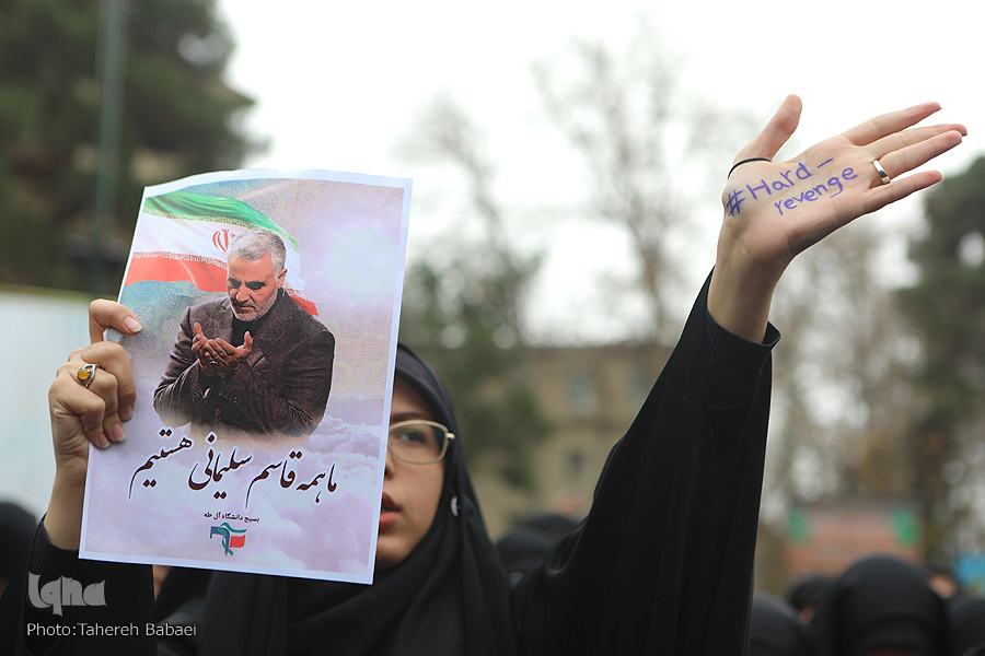 زلزله ۸ ریشتری شهادت سردار سلیمانی دنیا را تکان داد