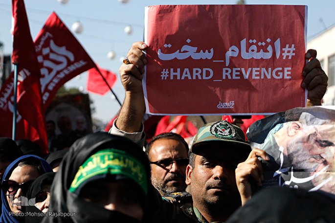 پشتیبان فرمانده کل قوا در انتقام سخت هستیم