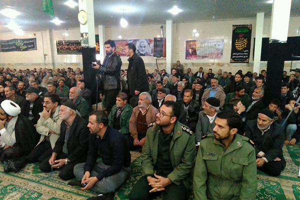 گرامیداشت شهادت سردار دل‌ها در روستای «علی‌آباد دمق»