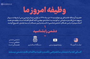 اطلاع‌نگاشت/ وظیفه امروز ما