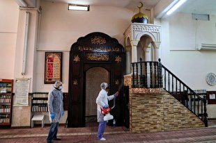 تعطیلی مساجد و کلیساهای رام الله به دلیل شیوع کرونا