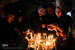 شام غریبان امام حسین(ع) ـ حرم رضوی