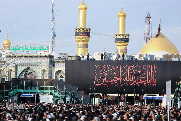 نرحب بکم بزوار الکرام/ اینجا جاده منتهی به عشق است