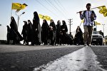 قافله عظیم جاماندگان اربعین در حال عزیمت به قبله تهران