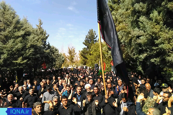 پیاده‌روی «جاماندگان اربعین» در ملایر به روایت تصویر