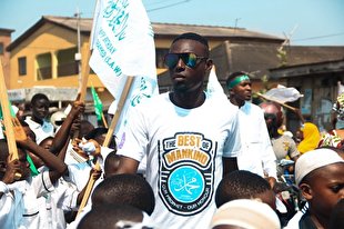 گزارش تصویری/ شیعه و سنی غنا در جشن میلاد پیامبر(ص)