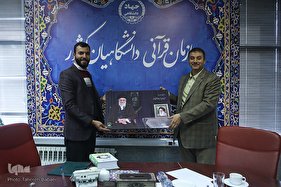 بازدید مسئول دارالقرآن بسیج از ایکنا