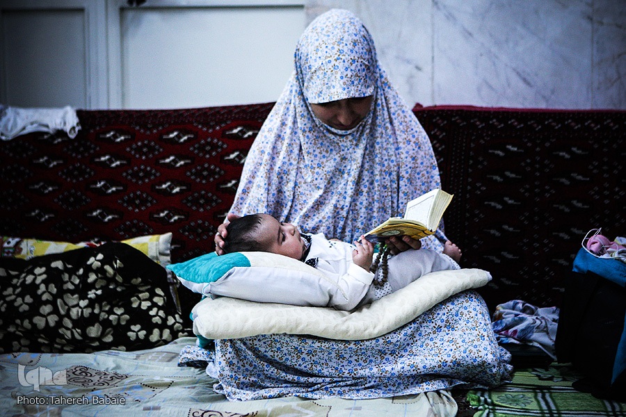 اعتکاف مادر و کودک اعتکاف مادر و کودک