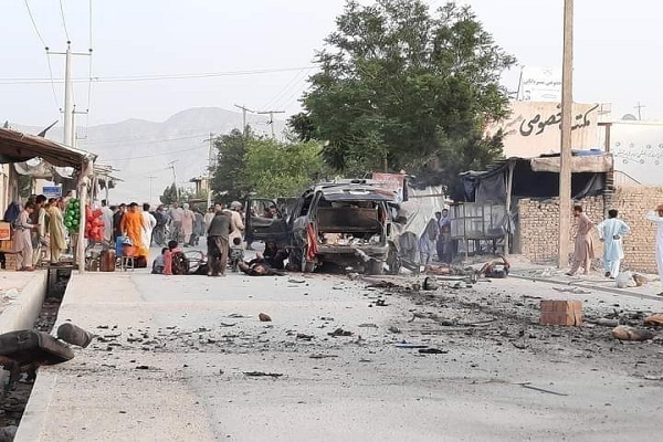 وقوع چندین انفجار در مزار شریف و مسجدی در کابل + فیلم