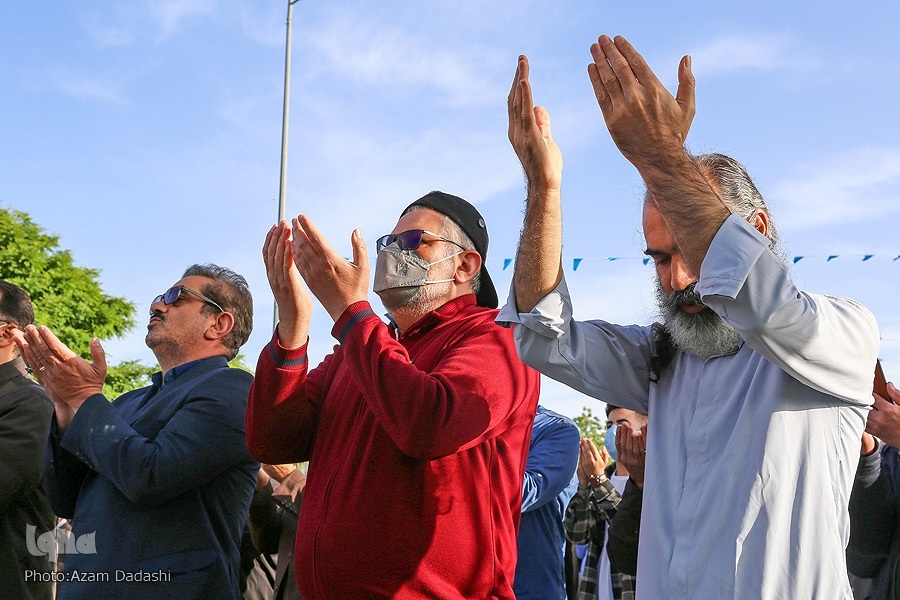 اقامه نماز عید قربان در قزوین