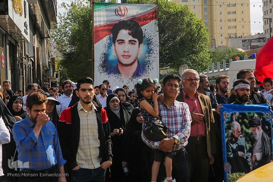 تشییع شهید الداغی