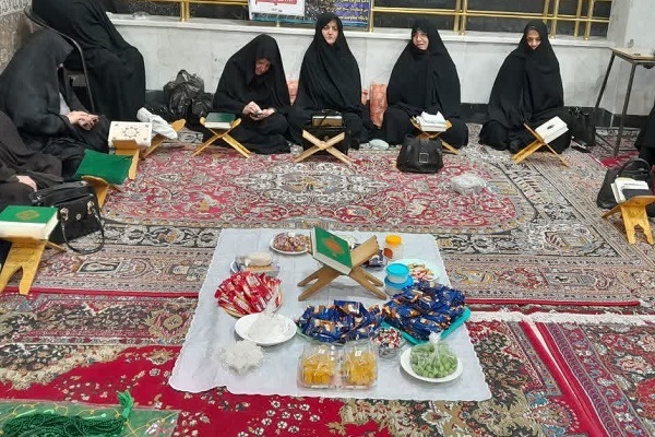 نگاهی به فعالیت‌های قرآنی بیت‌الزهرای آران و بیدگل در ماه رمضان + عکس
