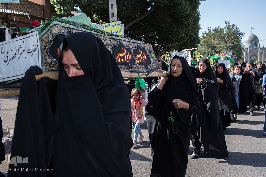 آئین کهن زنان قزوین در سوم امام حسین