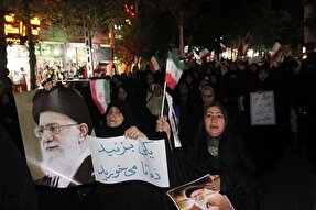 مردم البرز حمایت خود را از مواضع مقتدرانه سپاه اعلام کردند