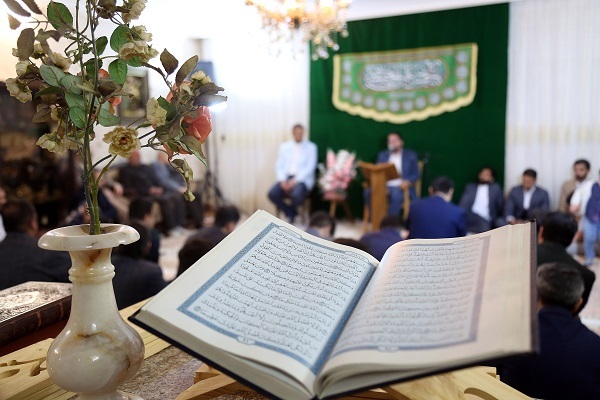 دورهمی رمضانیه اساتید و نخبگان قرآنی قم برگزار شد + عکس