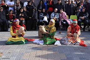 اجرای نمایش‌های خیابانی با موضوع غدیر در قزوین