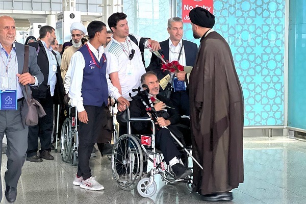 کاروان حج ویژه جانبازان وارد مدینه شد