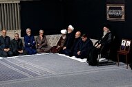 عزاداری شب هشتم محرم با حضور رهبر انقلاب برگزار شد
