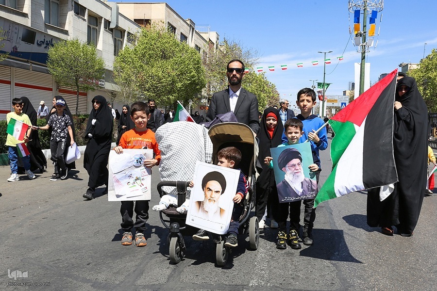 راهپیمایی برای غزه