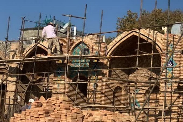 مرمت کاروانسرای سعدالسلطنه