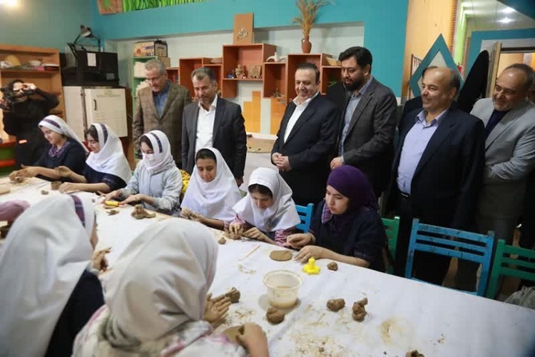 بازدید  محمد نوذری، استاندار قزوین از کانون پرورش فکری کودکان و نوجوانان