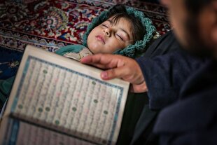 عکس | سومین شب قدر در جوار حرم حضرت علی(ع)