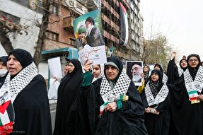 فیلم | راهپیمایی روز قدس در قزوین