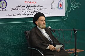 غدیر تکمیل‌کننده بعثت انبیای الهی است