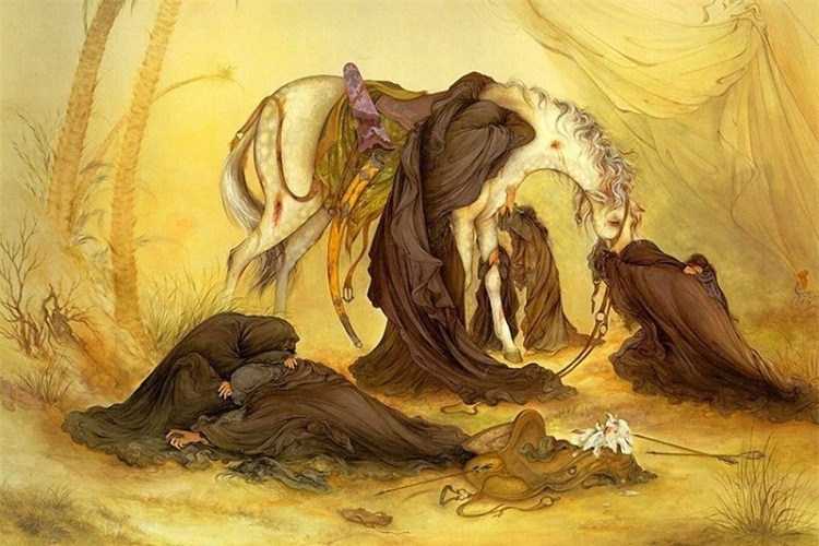 عصر عاشورا اثر فرشچیان عصر عاشورا اثر فرشچیان