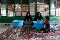 سیاهپوش شدن شهر قزوین