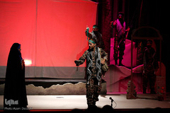 نمایش عاشورایی«غریبه شام» در قزوین