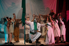 نمایش عاشورایی«غریبه شام» در قزوین