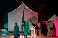 نمایش عاشورایی«غریبه شام» در قزوین