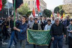 راهپیمایی جاماندگان اربعین در قزوین