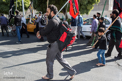 راهپیمایی جاماندگان اربعین در قزوین