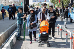 راهپیمایی جاماندگان اربعین در قزوین