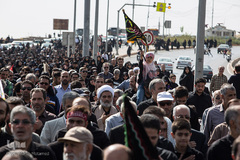 راهپیمایی جاماندگان اربعین در قزوین