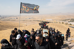 راهپیمایی جاماندگان اربعین در قزوین