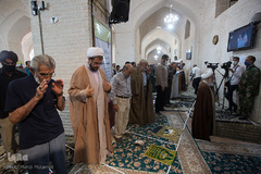 اقامه نماز جمعه قزوین بعد از وقفه چهار ماهه